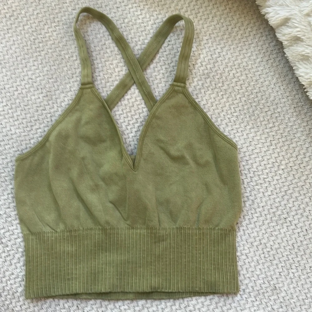 NEW- 🌺free people good karma cros back tank - Picture 6 of 17